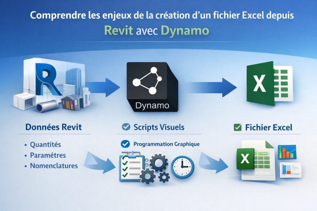 Interopérabilité entre Revit et Dynamo