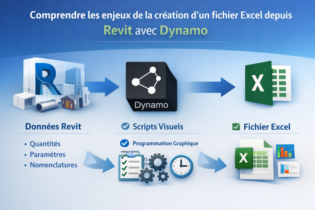 Interopérabilité entre Revit et Dynamo