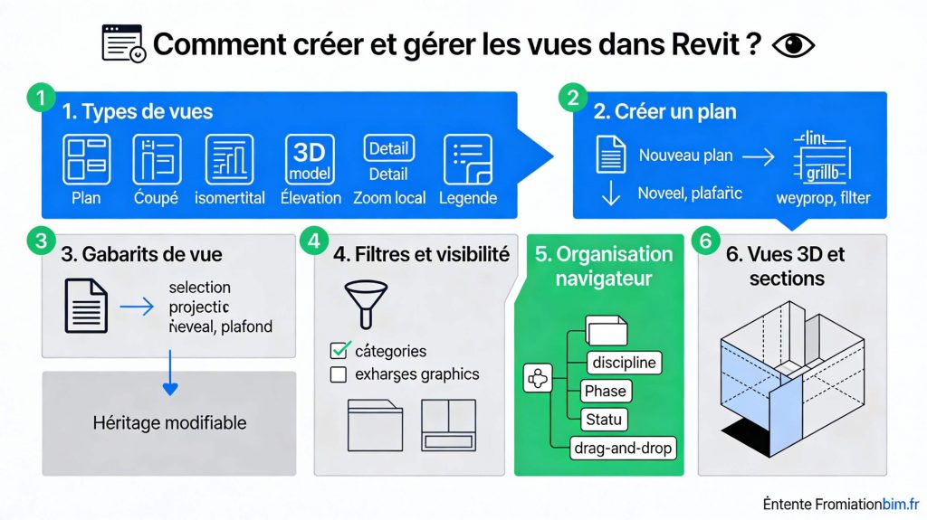 Les vues dans Revit