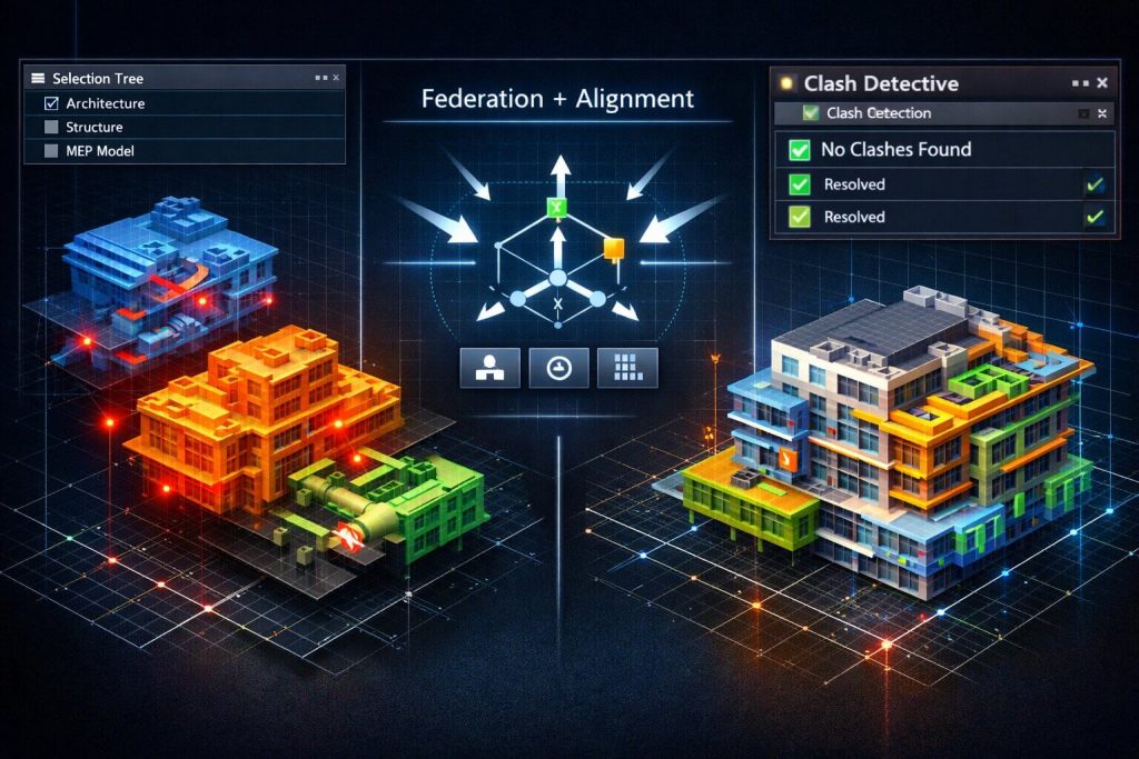 Federer des maquettes multi-discipline